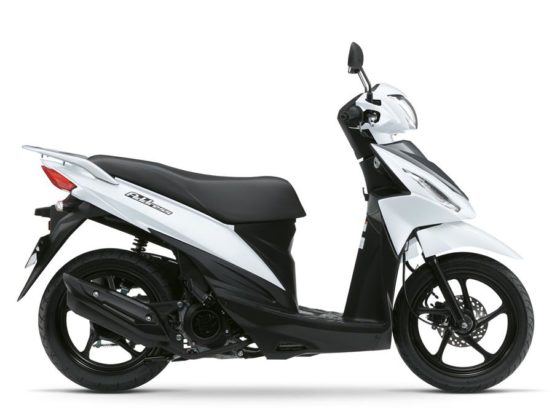 scooter suzuki uk110-blanc