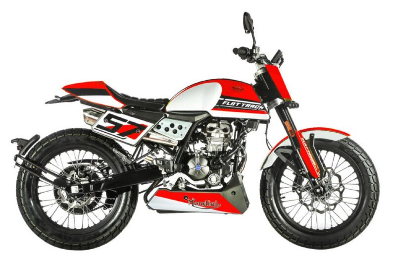 mondial-125-flattrack-rouge