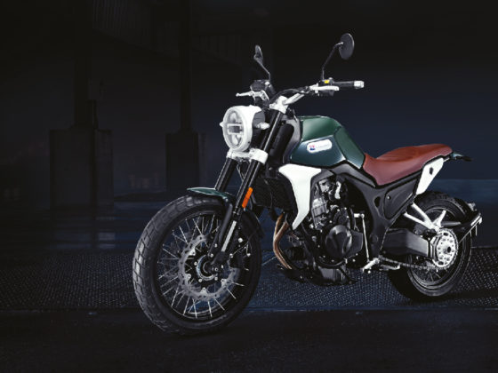 Moto Colove 500F Scrambler