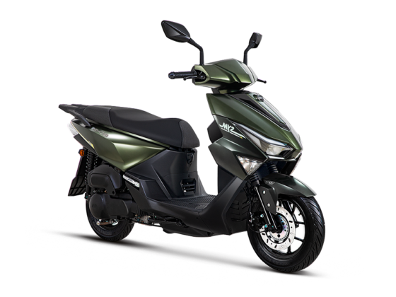 scooter Sym ECHS 125 vert boutille