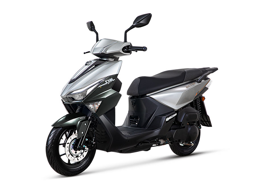scooter Sym ECHS 125 argent